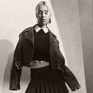 Zara faux leather jacket never worn!